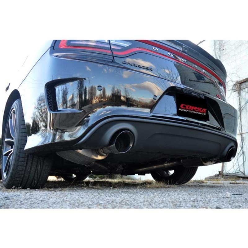 Corsa | Xtreme Cat-Back Exhaust System - Charger 6.2L / 6.4L 2015-2020
