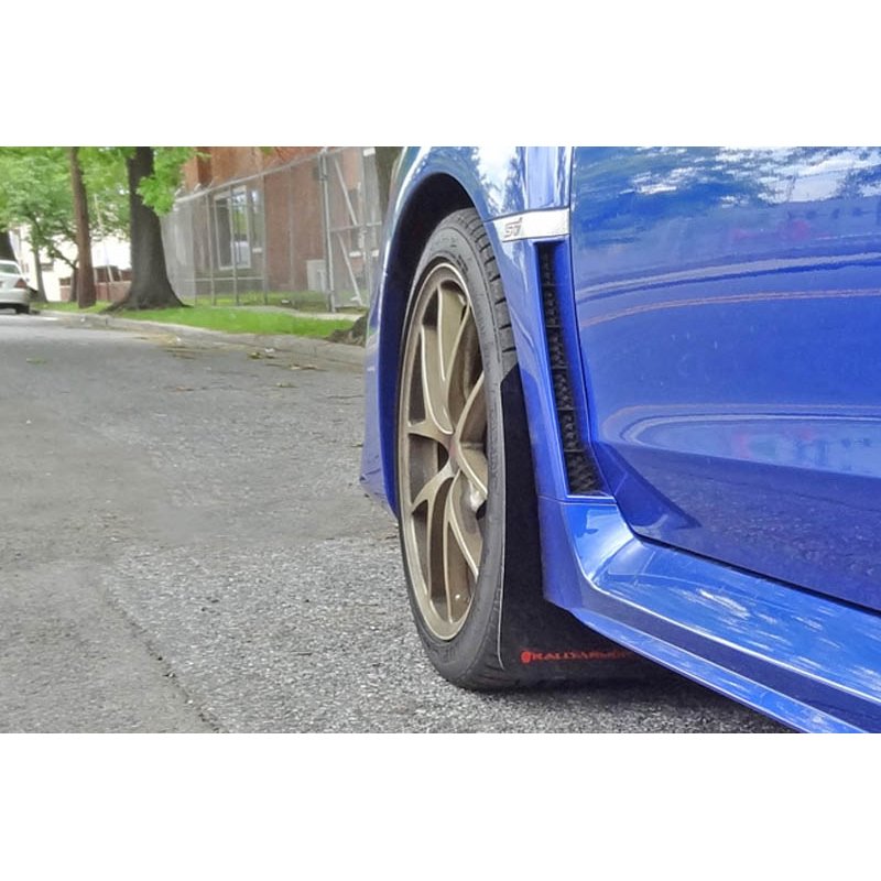 RallyArmor | Mud Flap White Logo - WRX / STI 2015-2021