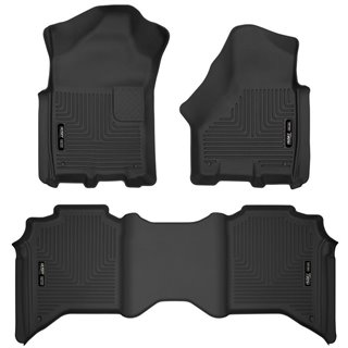 Husky Liners | Tapis X-ACT - Av. & Arr. - Ram 2500 / 3500 6.4L / 6.7L 2019-2023