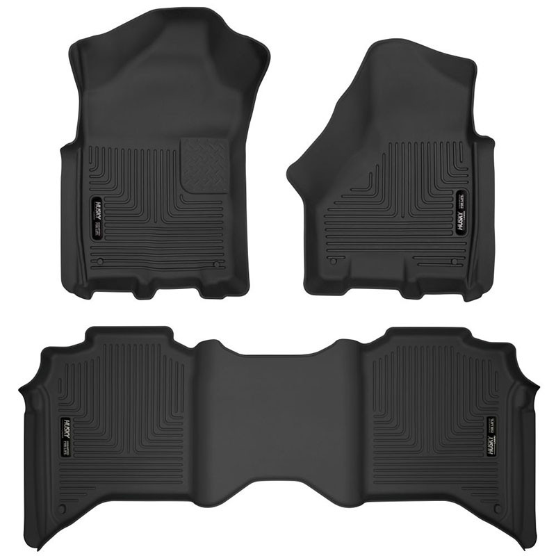 Husky Liners | Tapis X-ACT - Av. & Arr. - Ram 2500 / 3500 6.4L / 6.7L 2019-2023