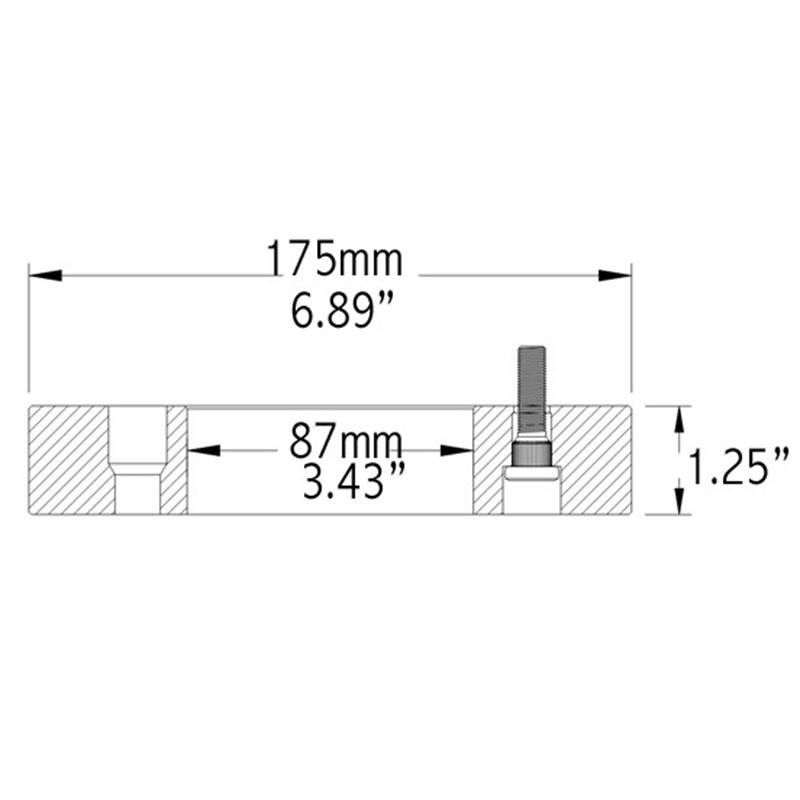 COYOTE | Wheel Adapter 31.75mm / 87.1mm / 5x127 - 5x139.7 à 5x139.7 / 12x1.5