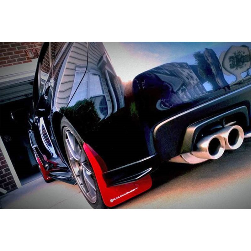 RallyArmor | Mud Flap Silver Logo - WRX / STI 2015-2021