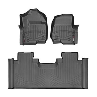 WeatherTech | Front & Rear FloorLiner Kit - Ford F-250/ 350/ 450/ 550 2017-2022