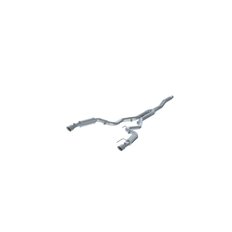 MBRP | Cat Back RACE VERSION XP - Mustang EcoBoost / EcoBoost Premium 2.3T 2015-2022
