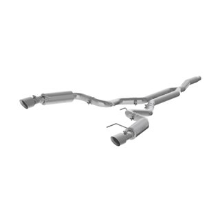MBRP | Cat Back RACE VERSION Aluminized - Mustang EcoBoost / EcoBoost Premium 2.3T 2015-2022