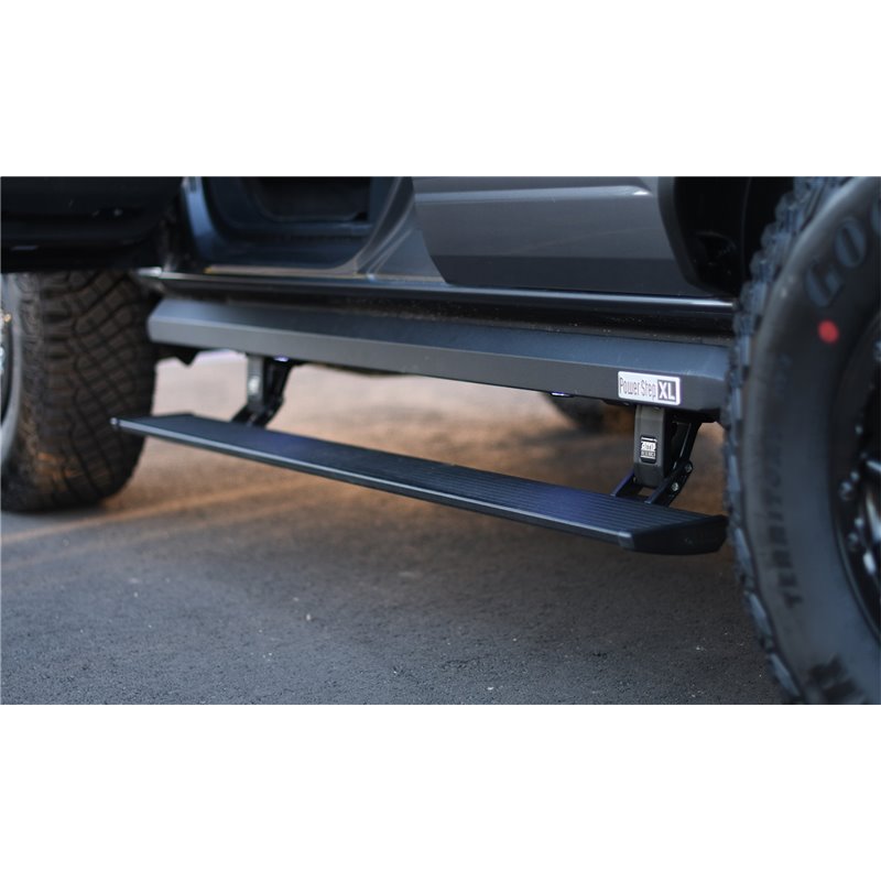 AMP Research | PowerStep XL Running Board 3" Additional - Bronco 2.3T / 2.7T / 3.0T 2021-2023