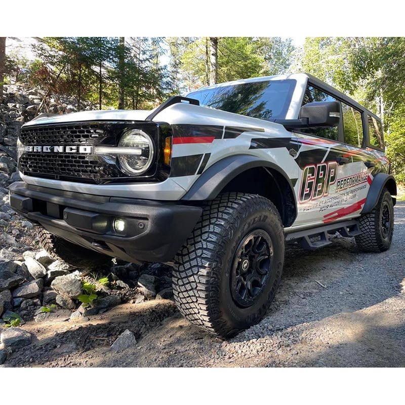 N-FAB | EPYX Step System - Full Length (4 Doors) - Bronco 2.3T / 2.7T / 3.0T 2021-2023