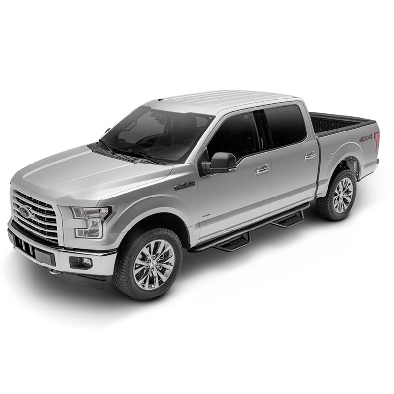 N-FAB | Podium LG Nerf Step - Cab Length (2 Steps) - Ram 1500 3.0L / 3.6L / 5.7L 2019-2023