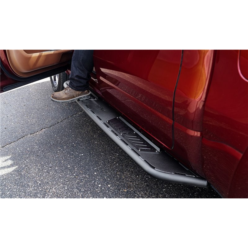 N-FAB | Roan Running Boards - Cab Length (2 Steps) - Chevrolet / GMC 2019-2023