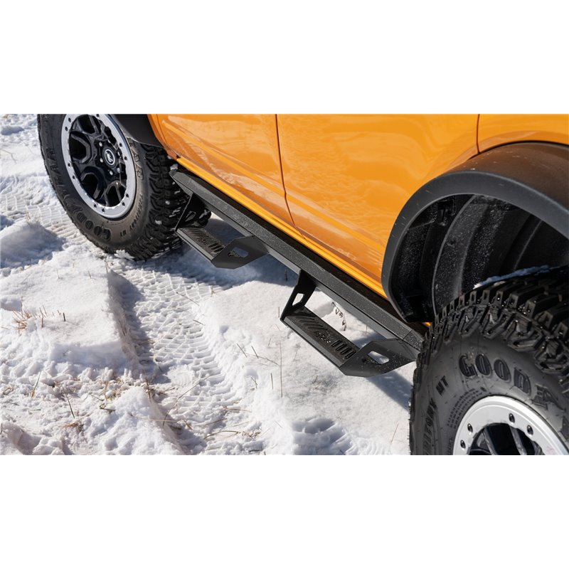 N-FAB | Predator Pro Nerf Step - Full Length (2 Steps) - Bronco 2.3T / 2.7T / 3.0T 2021-2023