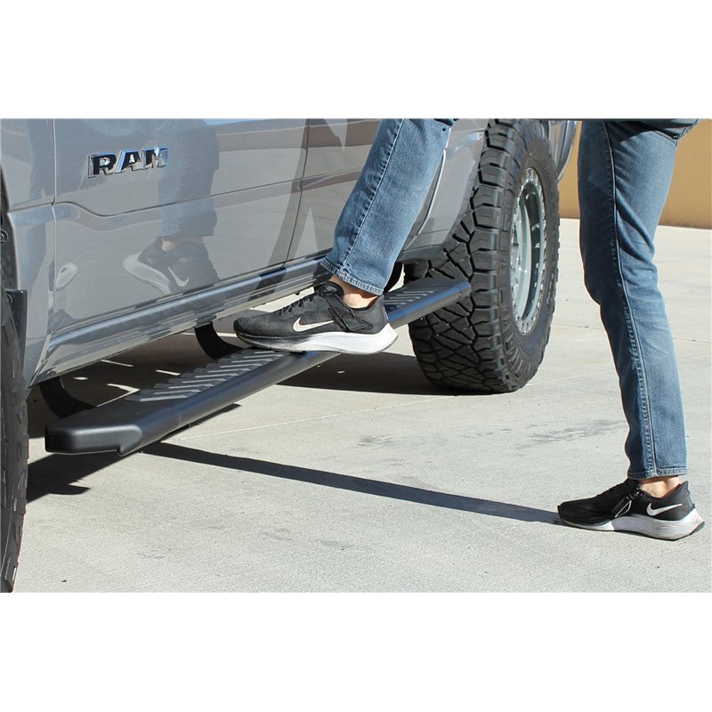 Raptor Series | 5 in. OEM Style Full Tread Slide Track Running Boards - Ram 1500 2019-2024