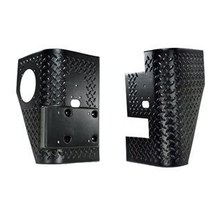 RUGGED RIDGE | Body Armor Rear Tall Corner - Wrangler 2.4L / 2.5L / 4.0L 1997-2006
