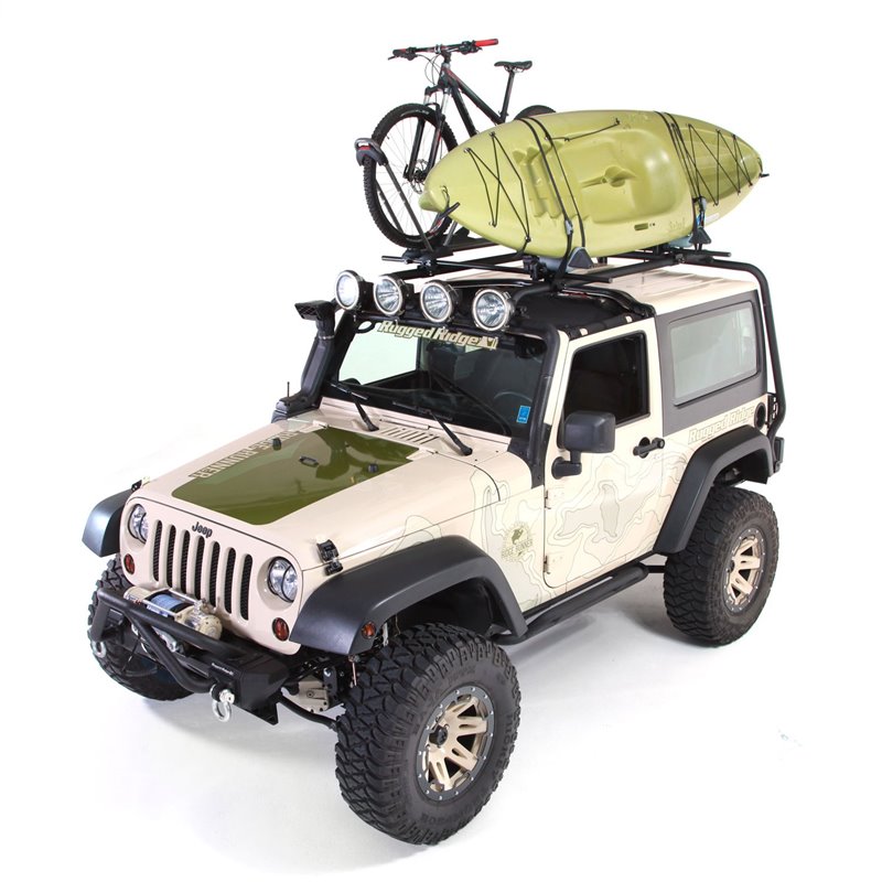 RUGGED RIDGE | Sherpa Roof Rack - Wrangler (JK) 3.6L / 3.8L 2007-2018