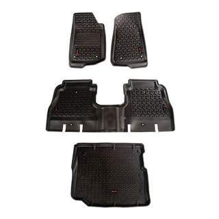 RUGGED RIDGE | Floor Liner Kit - Wrangler (JL) 2.0T / 3.0L / 3.6L 2018-2021