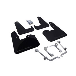 RallyArmor | Mud Flap Grey Logo - WRX Hatch 11-14 / STI Hatch 08-14