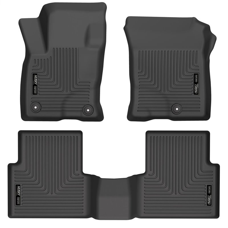 Husky Liners | Front/2nd Seat Floor Liners - Bronco Sport 1.5T / 2.0T 2021-2023