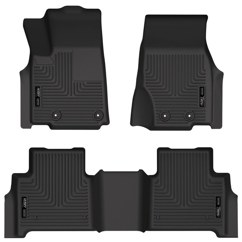 Husky Liners | Front/2nd Seat Floor Liners - Grand Cherokee 2.0T / 3.6L / 5.7L 2022-2023