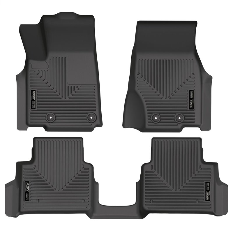 Husky Liners | Front/2nd Seat Floor Liners - Grand Cherokee / Grand Cherokee L 3.6L / 5.7L 2021-2023