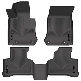 Husky Liners | Front/2nd Seat Floor Liners - GLC300 4Matic / Base 2.0T 2017-2023
