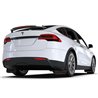 RallyArmor | Black UR Mud Flap White Logo - Tesla Model X / X Plaid 2022-2024