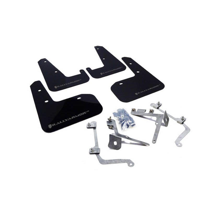 RallyArmor | Mud Flap Grey Logo - WRX / STI Sedan 2011-2014