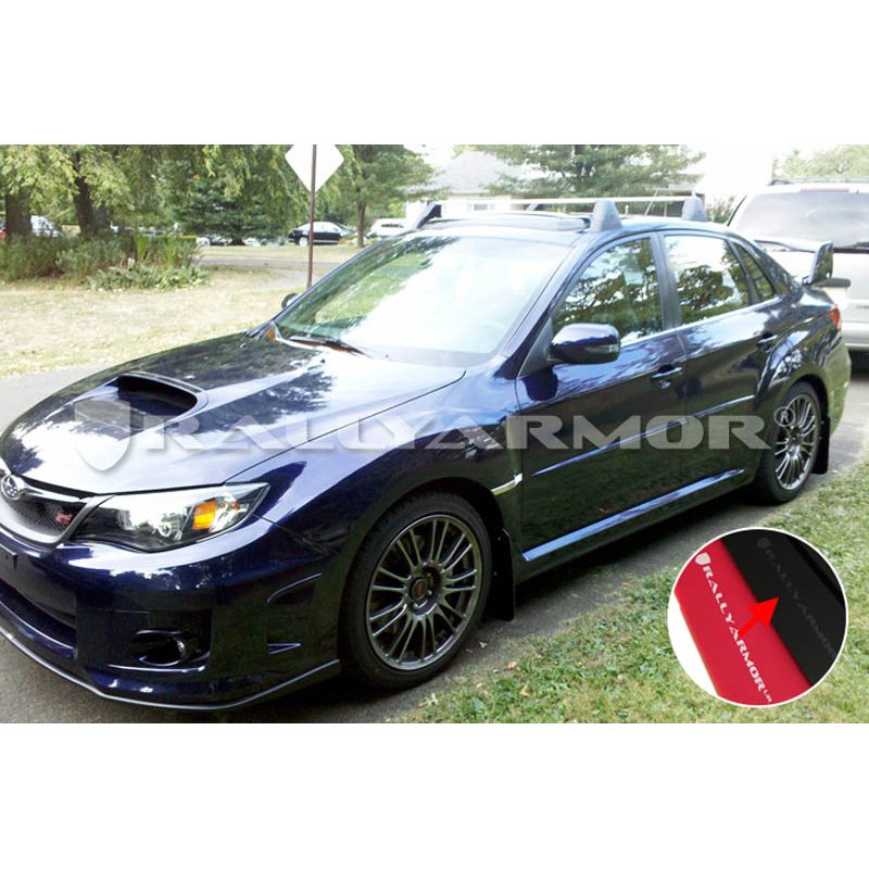RallyArmor | Mud Flap Grey Logo - WRX / STI Sedan 2011-2014