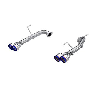 MBRP | Axle-Back Exhaust Quad Rear Exit, Race - Embouts Bleu Brûlé - WRX 2.4T 2022-2023