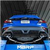 MBRP | Axle-Back Exhaust Quad Rear Exit, Race - Embouts Bleu Brûlé - WRX 2.4T 2022-2023
