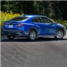 MBRP | Axle-Back Exhaust Quad Rear Exit, Race - Embouts Bleu Brûlé - WRX 2.4T 2022-2023