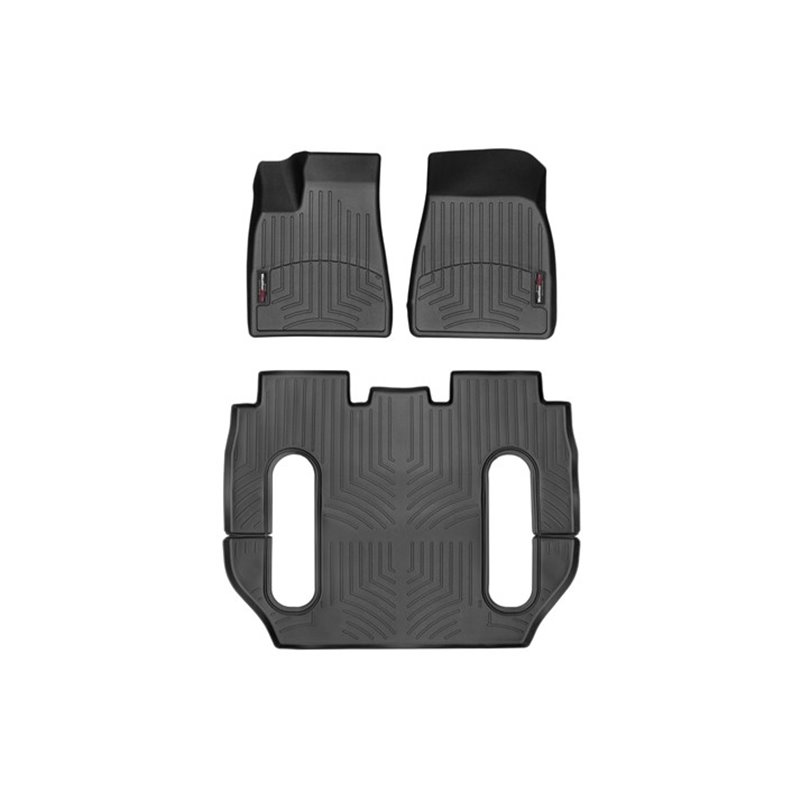 WeatherTech | FloorLiner Kit (1st, 2nd & 3rd Row) - Model X 6-Seater 2016*-2017* (w/o Center Console)