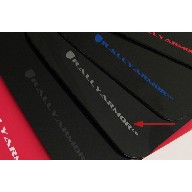 RallyArmor | Mud Flap Silver Logo - RS/2.5i/WRX/STI 2002-2007