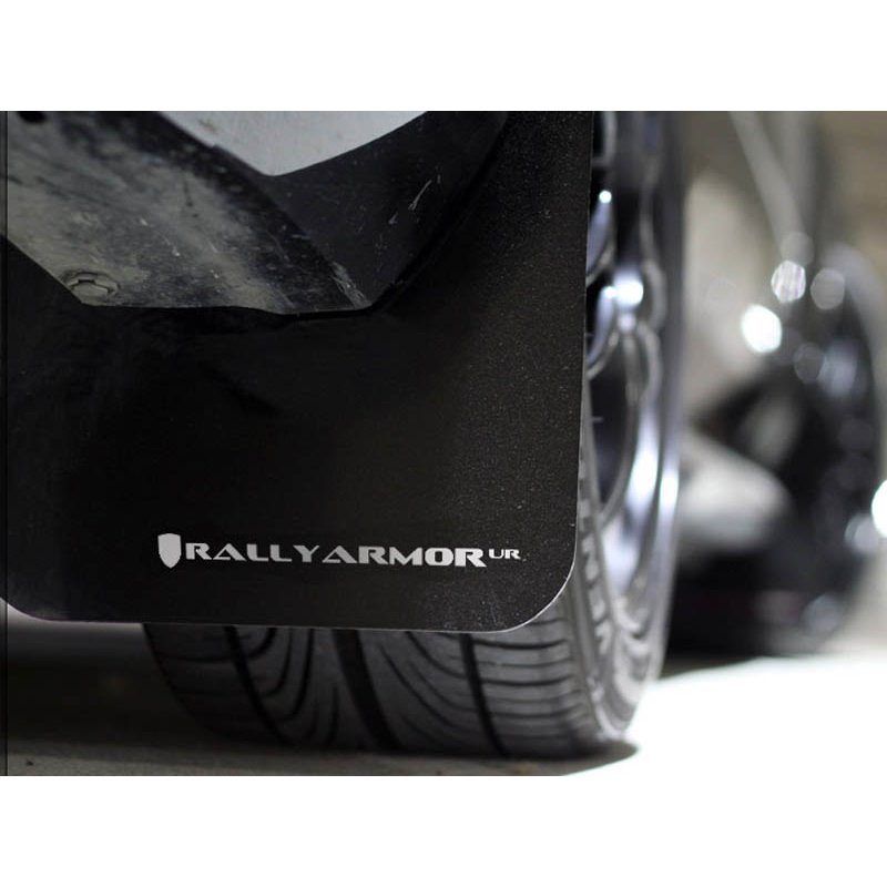 RallyArmor | Mud Flap White Logo - RS/2.5i/WRX/STI 2002-2007