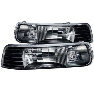 ANZO | Crystal Headlights Noir - Chevrolet 2000-2006