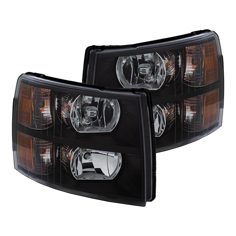 ANZO | Crystal Headlights Noir - Chevrolet 2007-2013