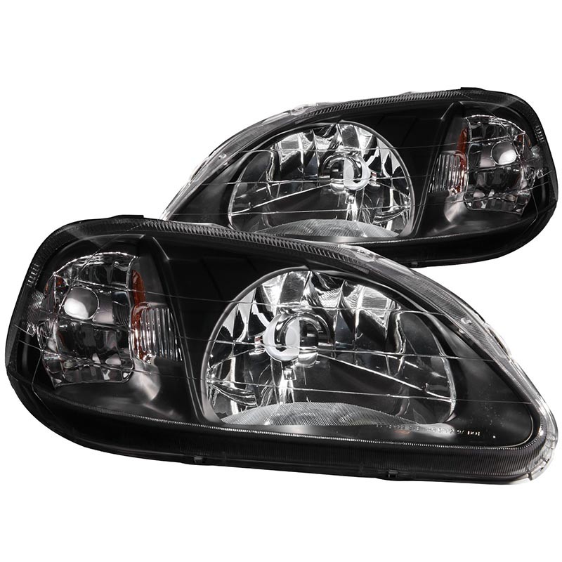 ANZO | Crystal Headlights Noir - Civic 1.6L 1999-2000