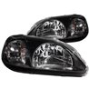 ANZO | Crystal Headlights Noir - Civic 1.6L 1999-2000