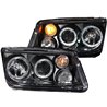 ANZO | Projector Headlights w/ Halo Black (SMD LED) - Jetta 1999-2005