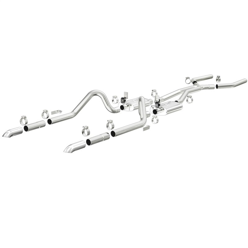 Magnaflow | Street Series Stainless Crossmember-Back System - Mustang 1964-1966