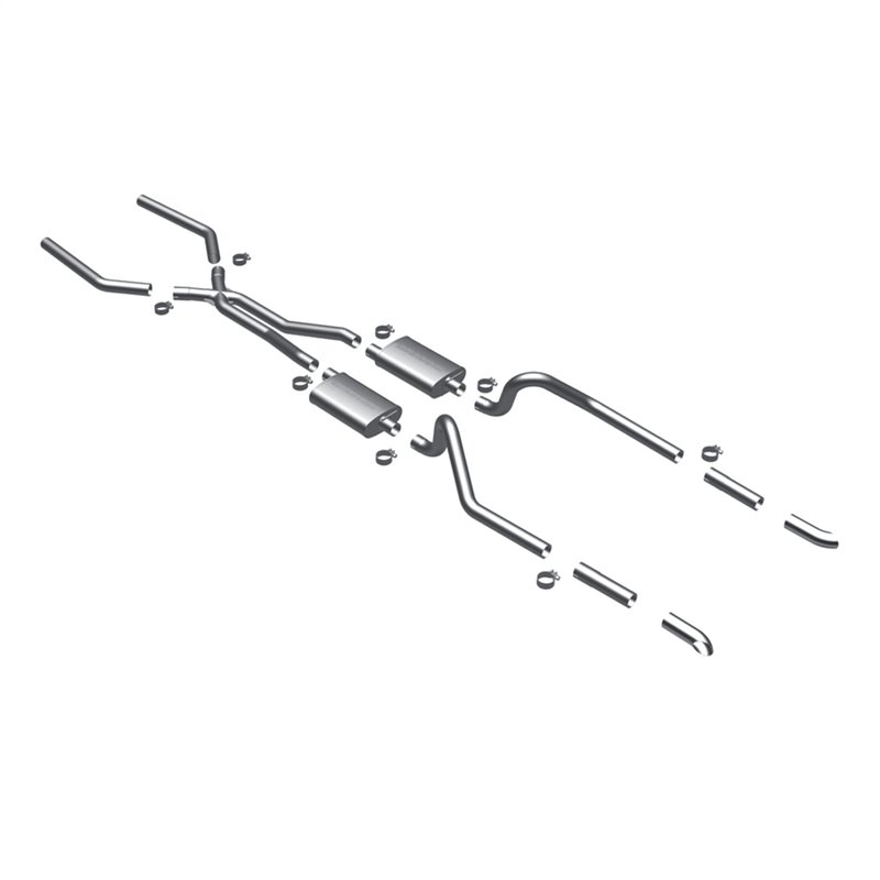 Magnaflow | Street Series Stainless Crossmember-Back System - Mustang 1967-1970