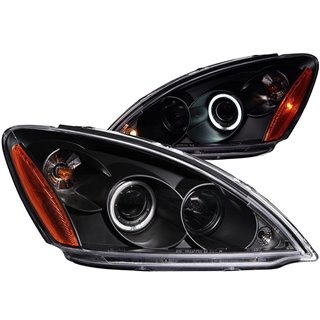 ANZO | Projector Headlights w/ Halo Black (SMD LED) - Lancer 2.0L / 2.4L 2004-2006
