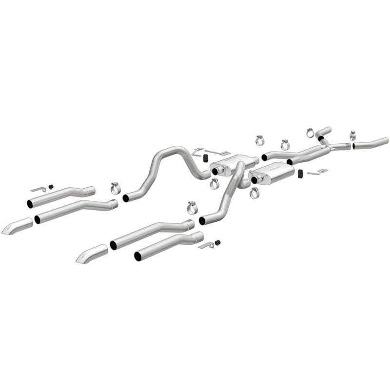 Magnaflow | Street Series Stainless Crossmember-Back System - Charger / GTX / Road Runner 1966-1978