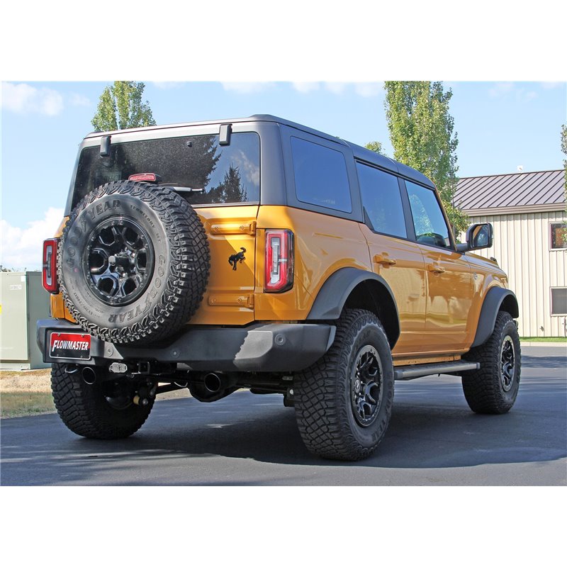 Flowmaster | FlowFX Cat-Back Exhaust - Bronco 2.3T / 2.7T 2021-2023