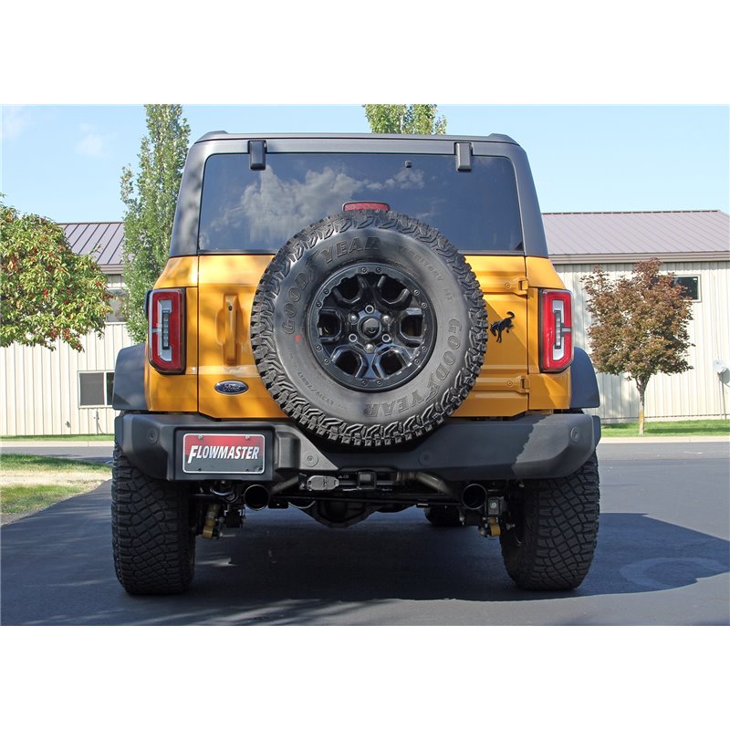 Flowmaster | FlowFX Axle-Back Exhaust - Bronco 2.3T / 2.7T 2021-2023