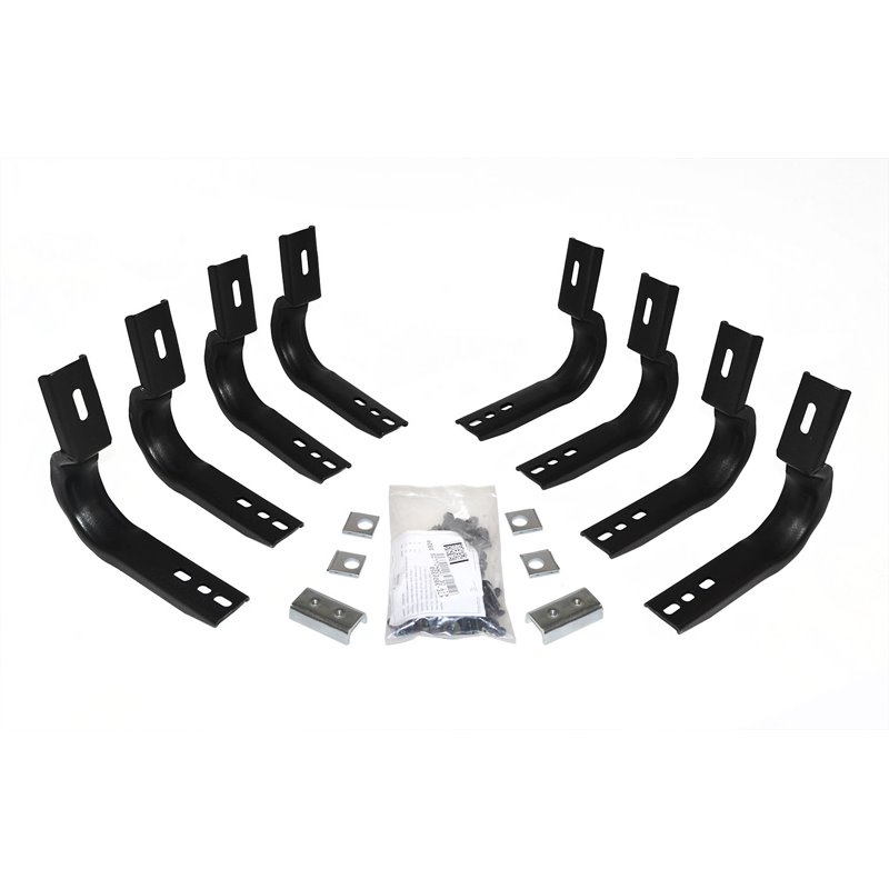 Go Rhino | OE Xtreme Cab Length Side Steps - MOUNTING BRACKETS ONLY - Chevrolet / GMC 2007-2019