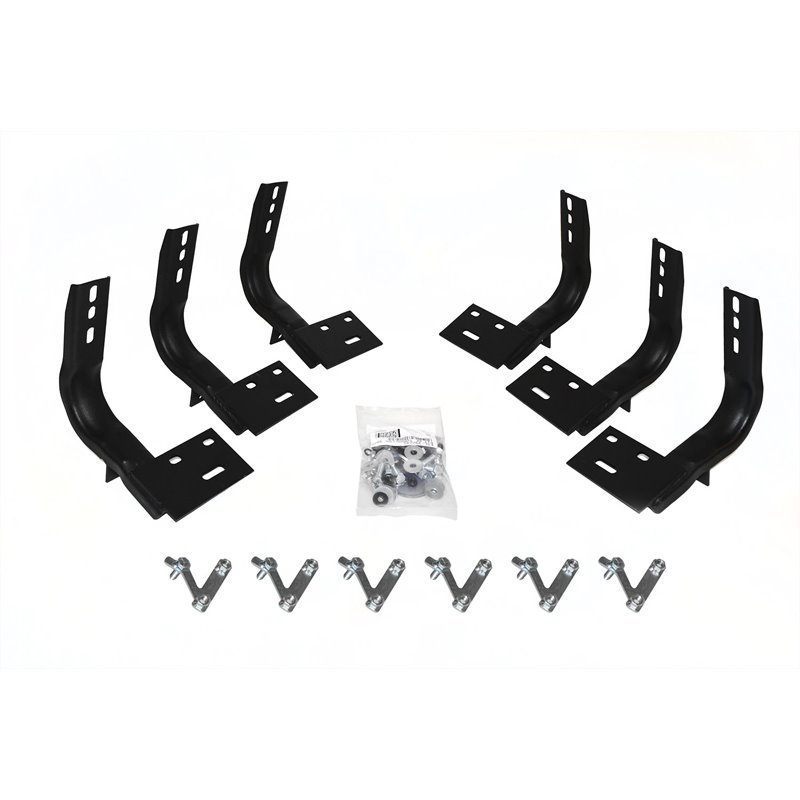 Go Rhino | OE Xtreme Cab Length Side Steps - MOUNTING BRACKETS ONLY - Ram 1500 / 2500 / 3500 2009-2011