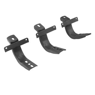 Go Rhino | OE Xtreme Cab Length Side Steps - MOUNTING BRACKETS ONLY - Bronco 2.3T / 2.7T 2021
