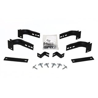 Go Rhino | OE Xtreme Cab Length Side Steps - MOUNTING BRACKETS ONLY - Durango / Grand Cherokee 3.6L / 5.7L 2011