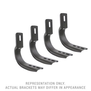 Go Rhino | OE Xtreme Cab Length Side Steps - MOUNTING BRACKETS ONLY - Frontier 2.5L / 4.0L 2005