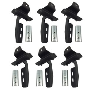 Go Rhino | OE Xtreme Cab Length Side Steps - MOUNTING BRACKETS ONLY - Wrangler (JL) 2.0T / 3.6L 2018