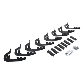 Go Rhino | RB10/RB20 Running Boards - MOUNTING BRACKETS ONLY - Chevrolet / GMC 2014-2019